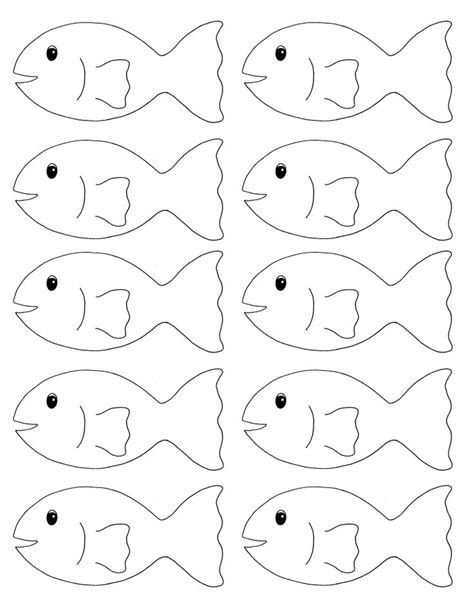 free printable fish patterns|fish cutouts printable free.